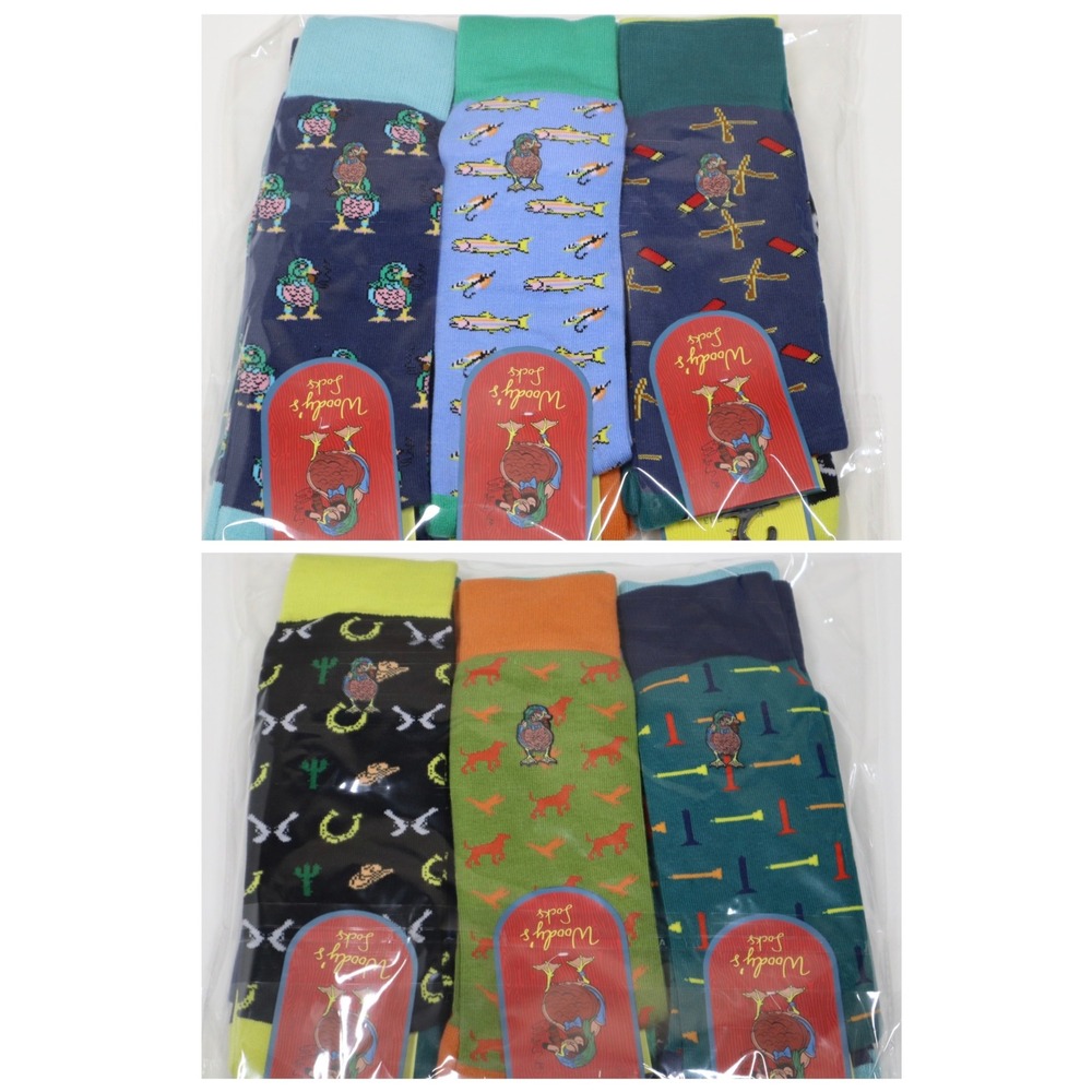 Woody's Men's 6 Pack of Socks